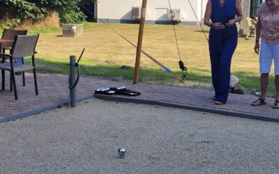Jeu de Boules baan voor onze hotelgasten